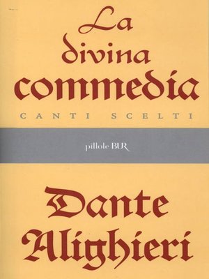 cover image of La Divina Commedia--Canti scelti